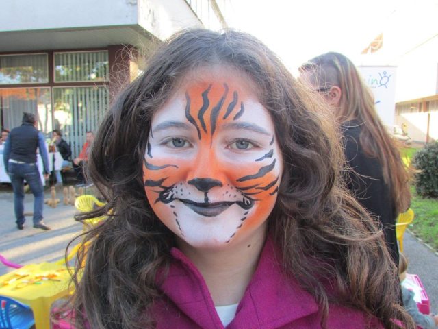 Face painting na danima grada
