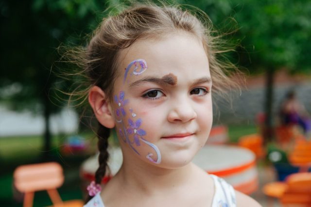 Face painting na vjenčanju