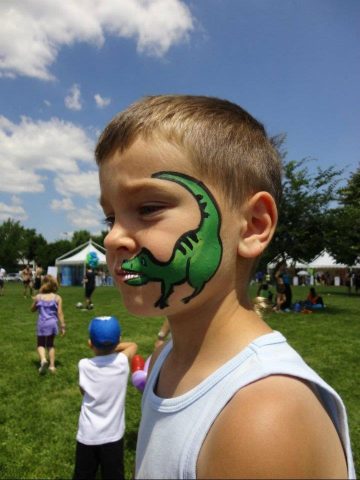 Face painting Animino dan